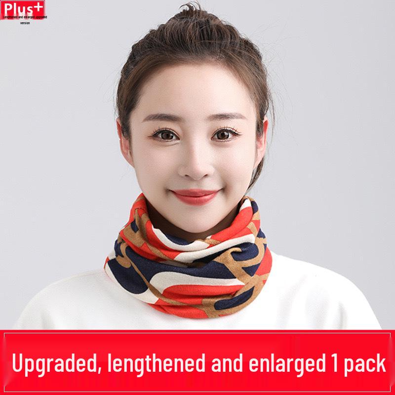 Hot-Selling Autumn/Winter Multi-Function Twist Hat & Scarf with Neck Protection