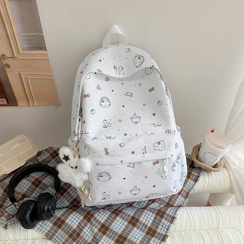 Schoolbag New High-value Japanese Ins Fresh and Sweet Cute Star Backpack Junior High School Students Light Commuting Backpack