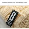 Thickened Beanies Cap Neck Warmer Ear Protection Hat Fashion Winter Hat Scarf Set  for Women