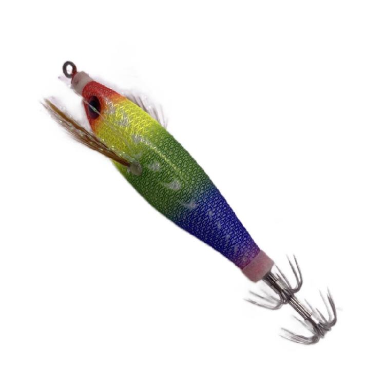 Künstliche Garnelenköder Garnelenfischköder Leuchtende Tintenfisch-Jigs Angelsets