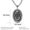 Cross-Border TK Shein Pendant: Punk Hip-Hop Gothic Dark Style Heavy Industry Necklace