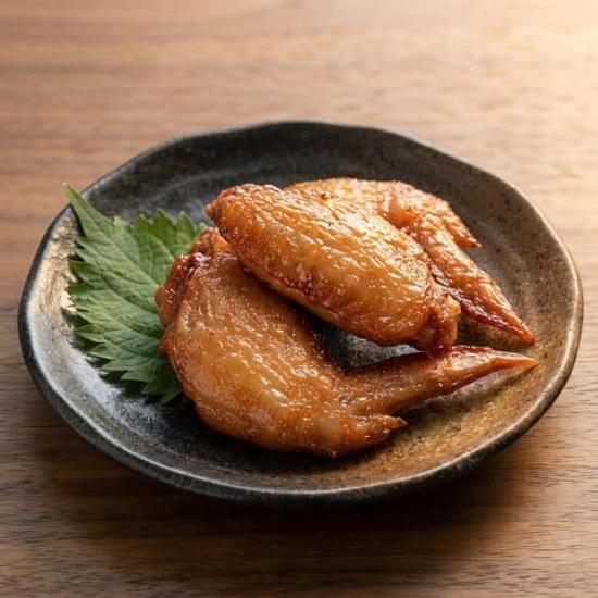 Food sample fake roast chicken wings model 3-piece set restaurant store display photography stage props commercial photographers PVC material color