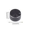 25X13Mm Aluminum Alloy Rotary Encoder Switch Shaft Hole 6Mm Potentiometer Knob Audio Amplifier Synthesizer Volume Control Knob