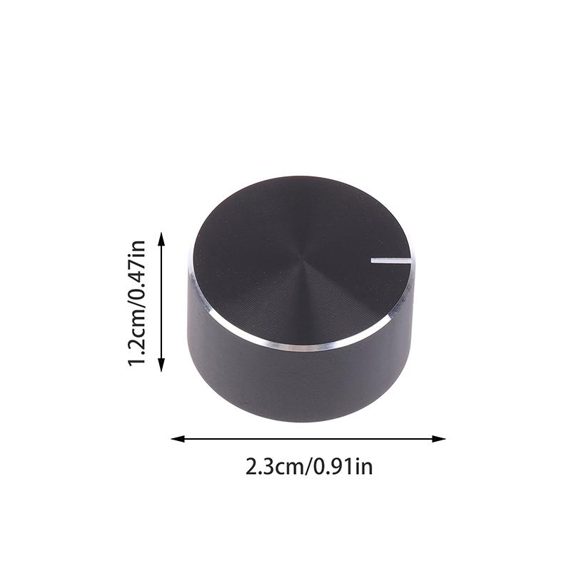 25X13Mm Aluminum Alloy Rotary Encoder Switch Shaft Hole 6Mm Potentiometer Knob Audio Amplifier Synthesizer Volume Control Knob