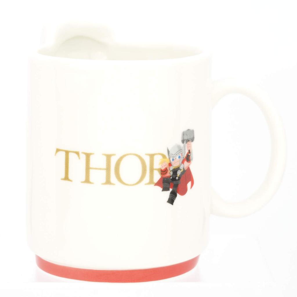 Sunart Co., Ltd. Mug Cup "Mighty Thor & Loki" 380ml Marvel (Marvel) Gurihiru Pair Mug Cup san3044-2