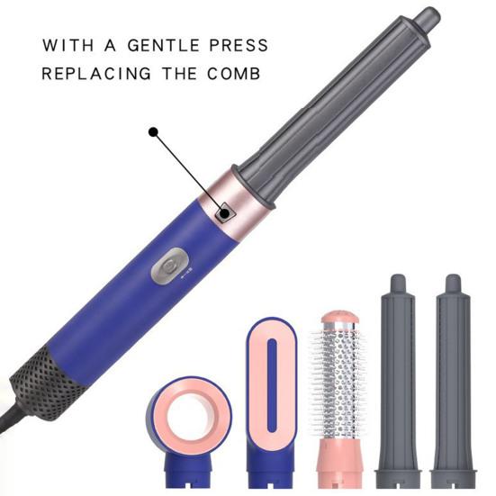 5-In-1 Hair Dryer Kit with 5 Attachments 600W Professional Electric Hair Styler Dryer Curling Iron Straightening Brush Portable Hair Styling Tools