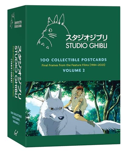 Studio Ghibli: 100 Collectible Postcards, Volume 2: Final Frames from the Feature Films (1984–2023)