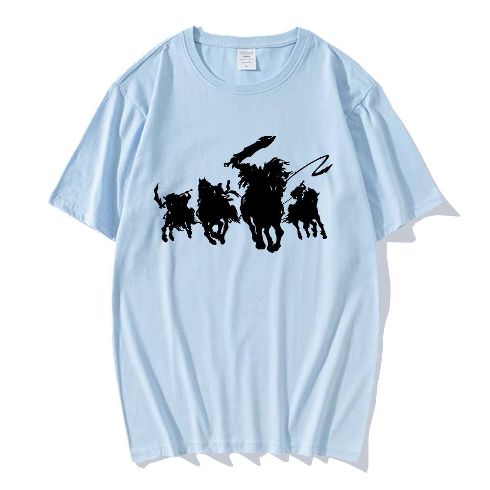 Darksiders Lll Game Graphic Tshirts Summer Crew neck Unisex Tees Short Sleeve T Shirt Graphic Clothing