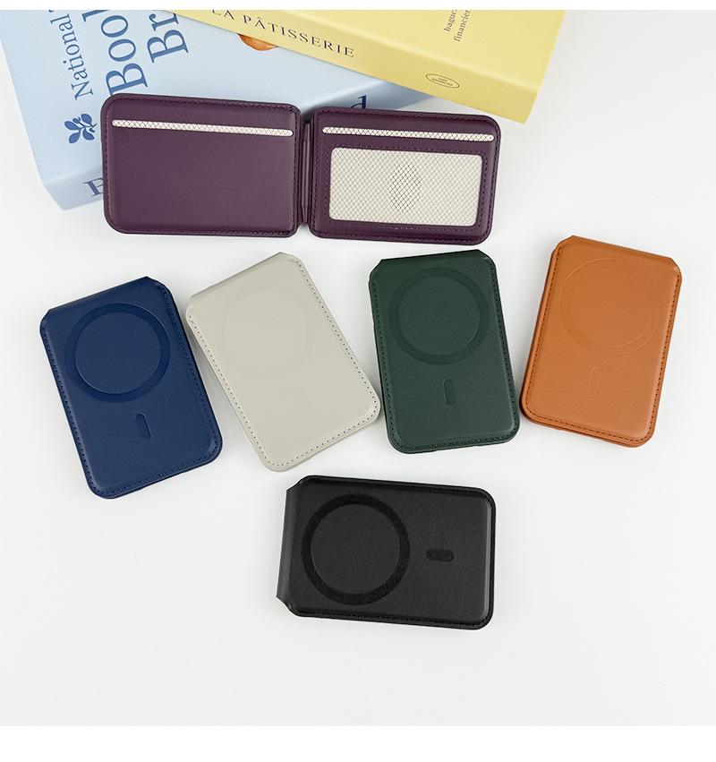 Magnetic Card Holder for 15 Pro/16 Max with Precision Hinge - MagSafe Card Sleeve & Phone Stand