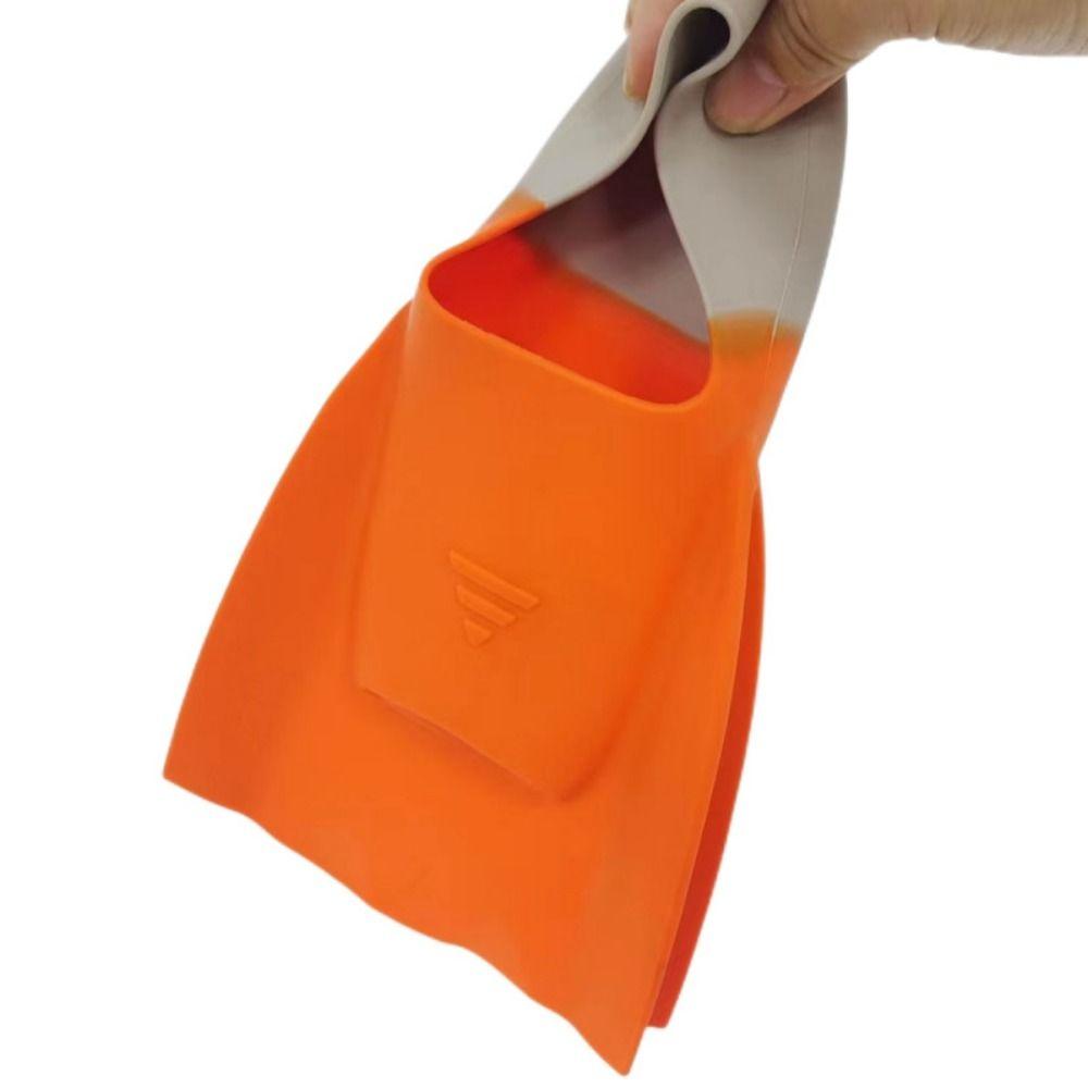 1 Pair Wear-resistant Swimming Training Fins Non-slip Frog Shoes  Underwater Sports