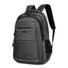 Oxford Cloth Large Capacity Business Travel Backpack With White Line With Multiple Pockets Design For Commuters