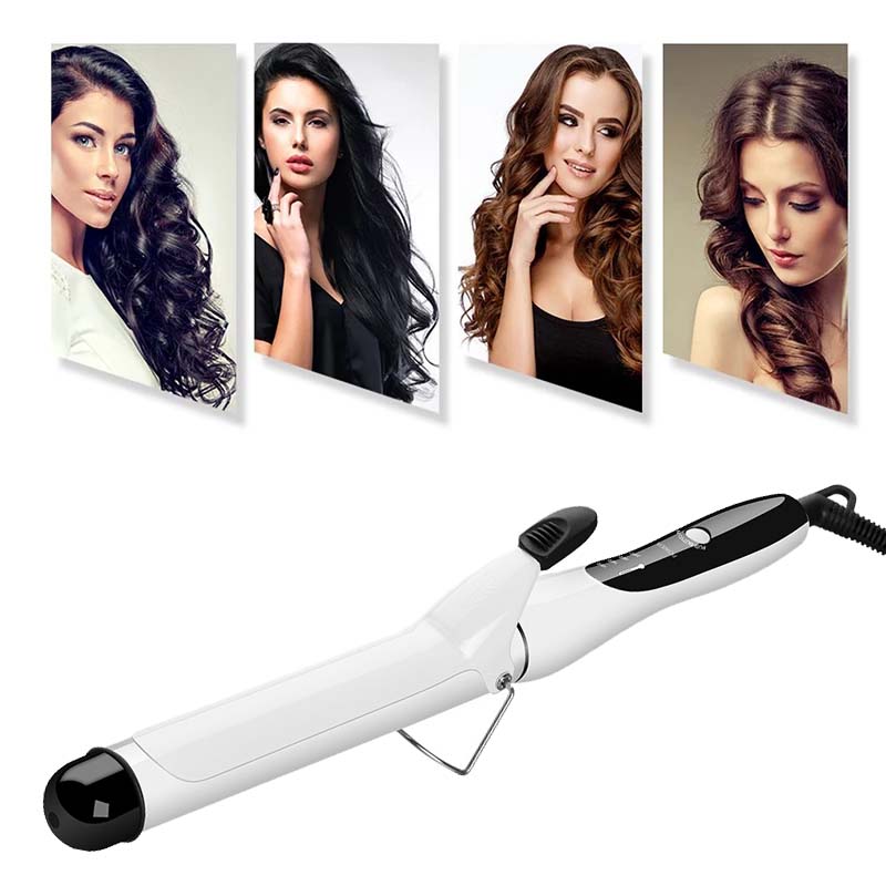 Professioneller Big Wavy Hair Lockenstab Schnell Aufheizend Elektrischer Nano Keramik Lockenstab 25Mm Lockenstab Professioneller Lockenstab Stylingwerkzeug