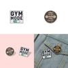 Simple Creative Cartoon Letter Shape Metal Alloy Brooch For Unique Style Lovers