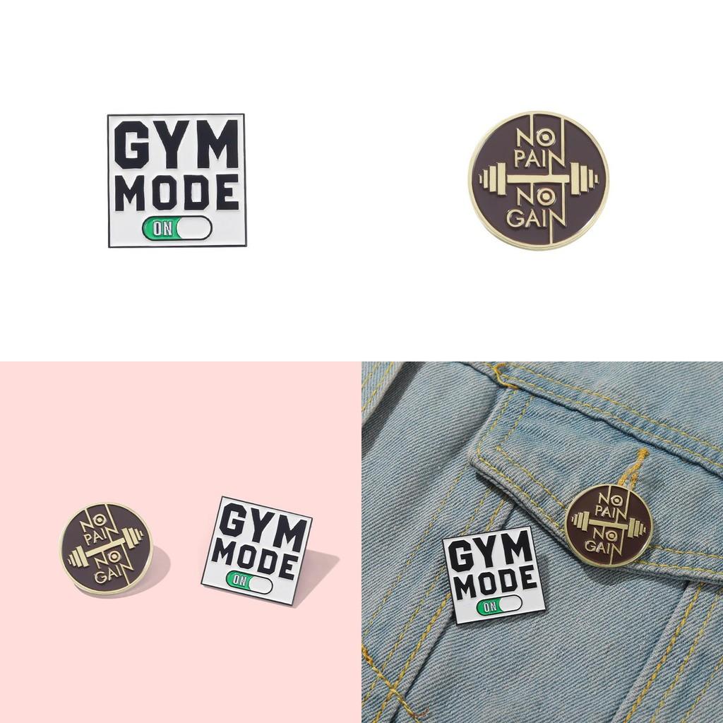 Simple Creative Cartoon Letter Shape Metal Alloy Brooch For Unique Style Lovers