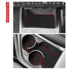 Smabee for Kia Niro EV 2023-2026 Anti-Slip Gate Slot Mat PVC Center Console Liners Door Groove Pad Non-slip Mats Accessories