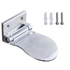 Adjustable Height Shower Footstool Non toxic Aluminium Alloy Footrest Safe Foot Rest Lightweight for Pregnant Women