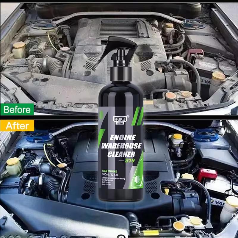 Engine Bay Cleaner Engine Shine Protector Detailer Decontamination Deep Degreasing Compartment Heavy Oil Dust HGKJ S21