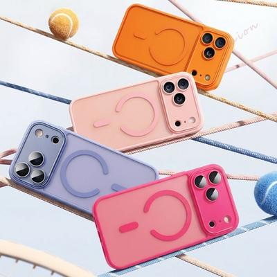 Nueva Funda Magnética para Teléfono para For Iphone 17E 17 16 1 14 13 12 11 Pro Max 17 Air 16E Mini Cubierta Protectora Mate Transparente Oficial