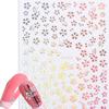 Nail Sticker Self Adhesive Removable Paper Three-dimensional Flower Nail Sticker DIY Nail Art Beauty Supplies