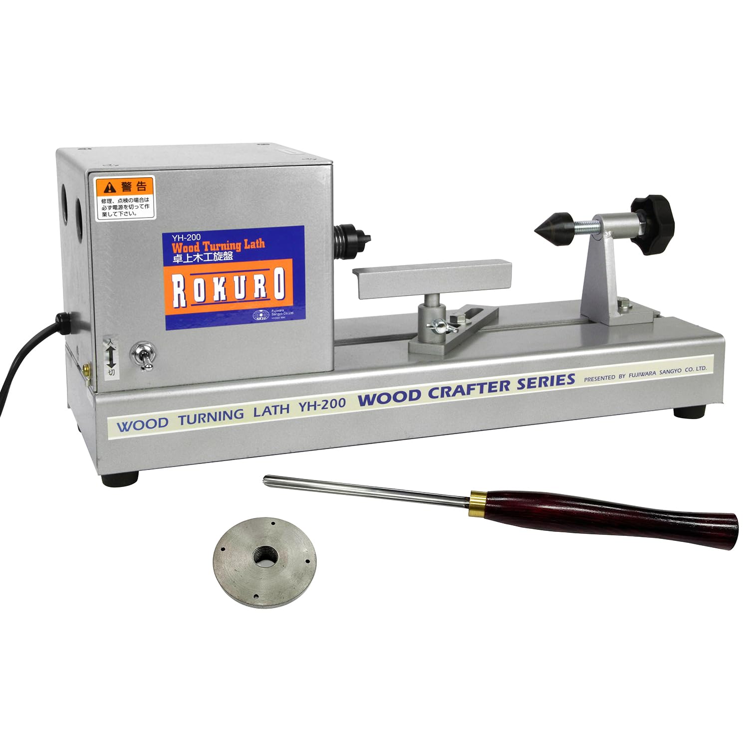 

SK11 Настільний токарний верстат по дереву ROKURO (SK11) 180×500×230 YH-200