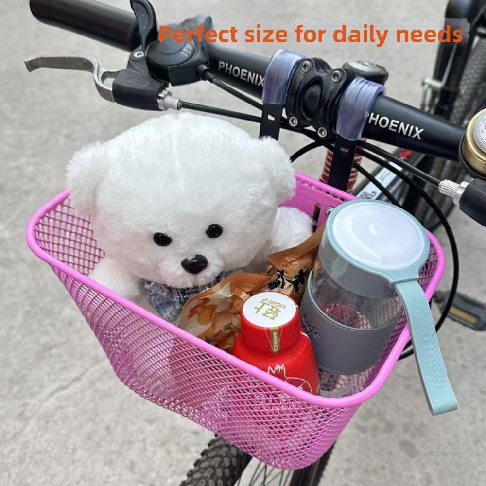 Black/Pink 16/18/20 Inches Hanging Basket Waterproof Children's Stroller Basket