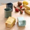 Fruit Slicer Cup Cutter Stainless Steel Kitchen Tool for Banana Strawberry Egg Mushroom Safe Easy To Clean Mini Slicer Gadget