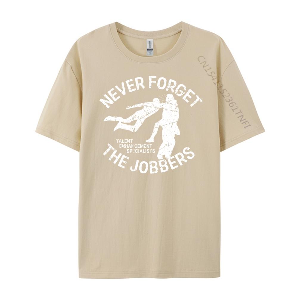 Pro Wrestling Never Forget The Jobbers Graphic Tee Shirt New In Tops Tees Outdoor Streetwear Short Sleeve