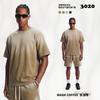 Herren lockeres Baumwollmischungs-T-Shirt atmungsaktiv Streetwear Kurzarm Top für Jugendliche