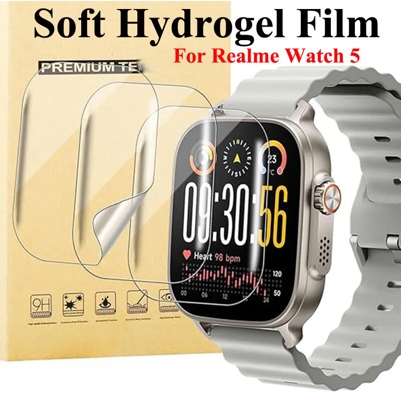 Soft Hydrogel Film Screen Protector For Realme Watch 5 Scratch resistant HD TPU Protective Film For Realme Watch 5 Accessories