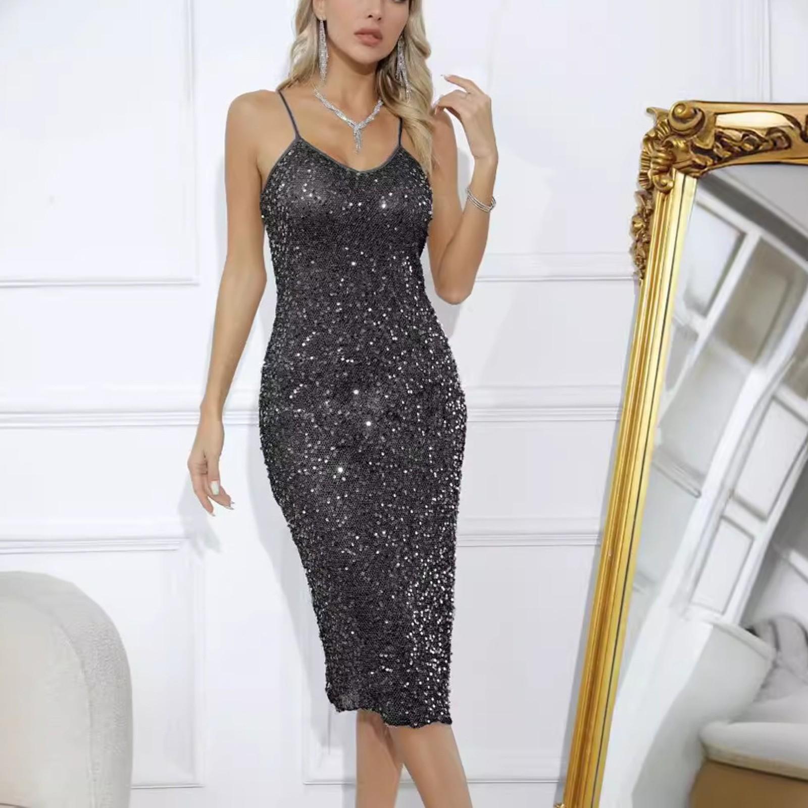 

Женское летнее платье повседневное с коротким рукавом R-образным вырезом свободные платья-футболки с карманами L чёрный