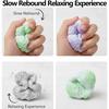 Crunchy Squishy Stress Ball, Ice Skin Fidget Sensory Moldable Squeeze Balls Soft Stretchy Stress Relief Toy For Office Desk