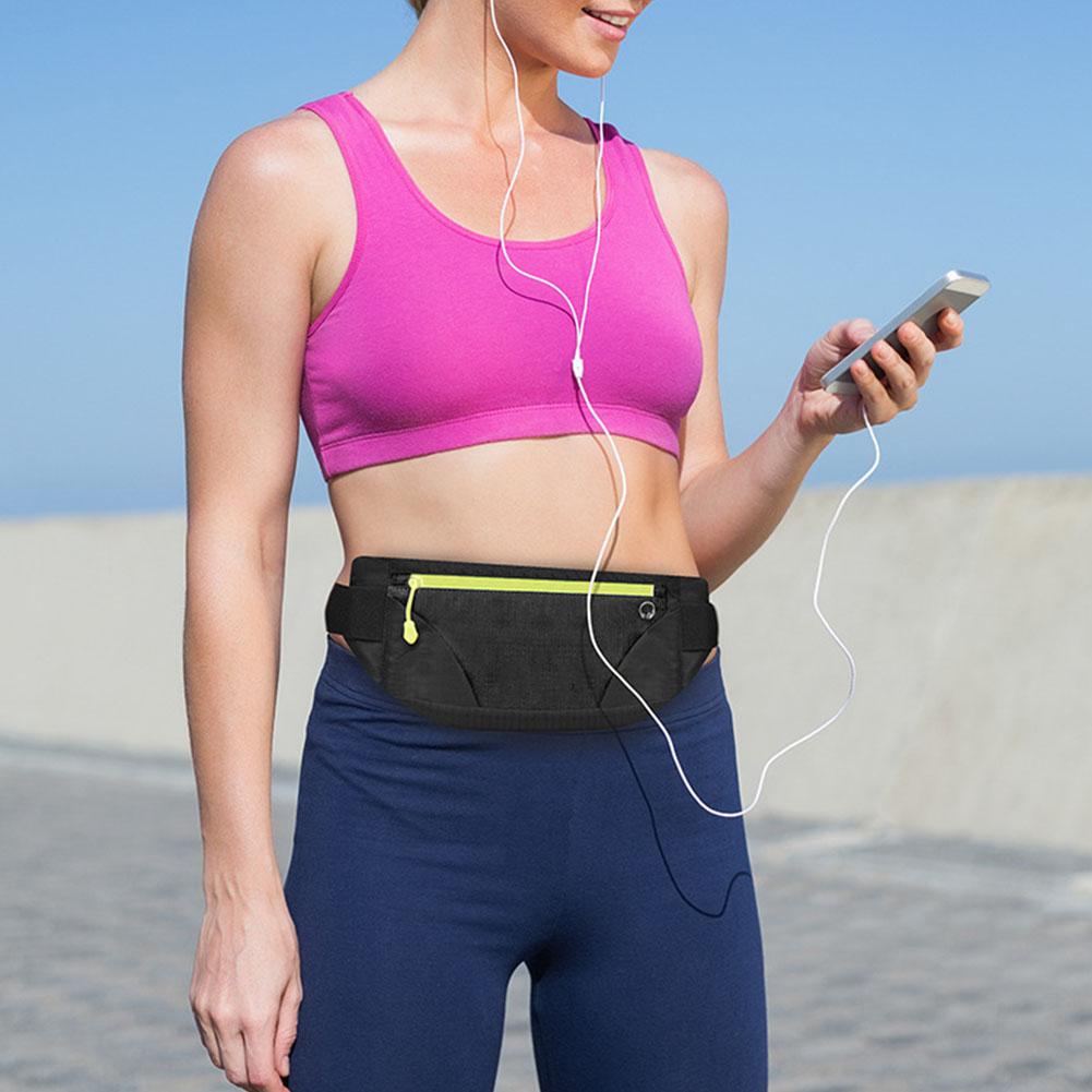 Sports Running Unisex Waist Bag Fitness Ultrathin Waistband Multifunction Waterproof PackSports Waist Bag