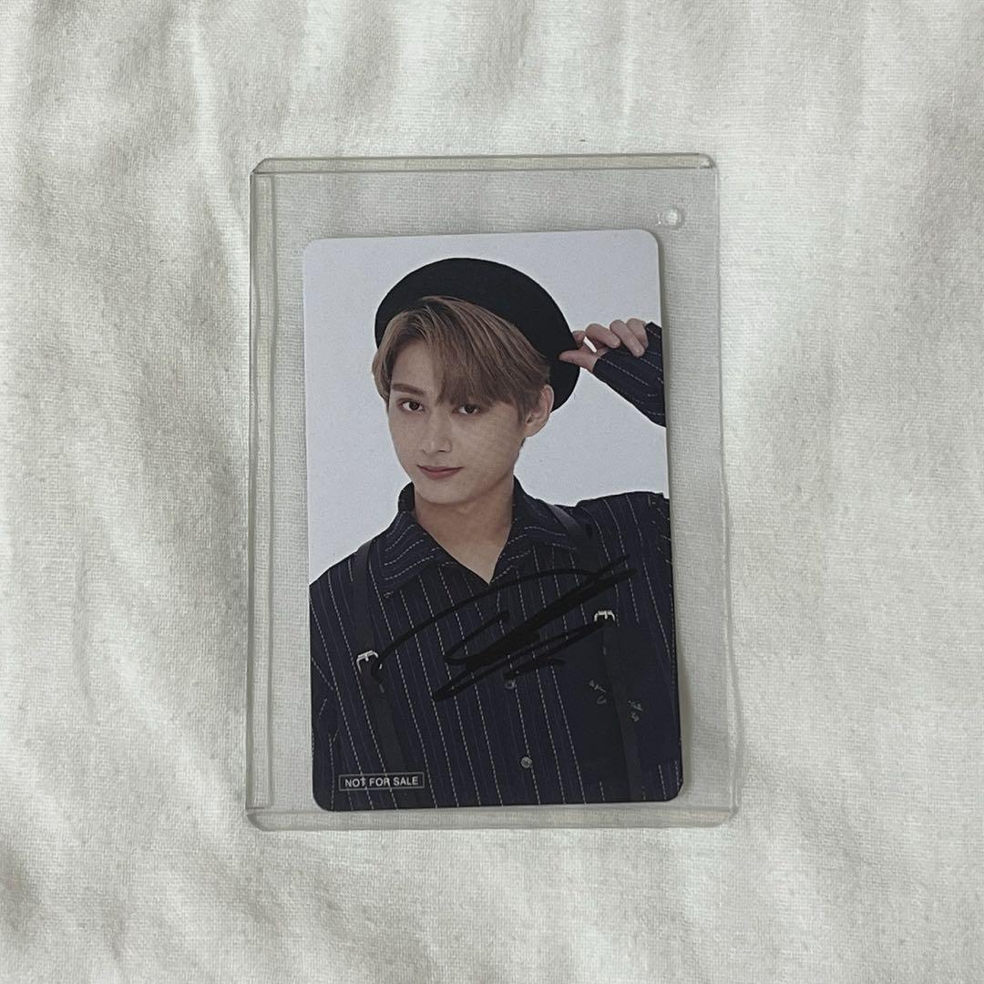 

[USED] SEVENTEEN Happy Ending Jun trading card autographed