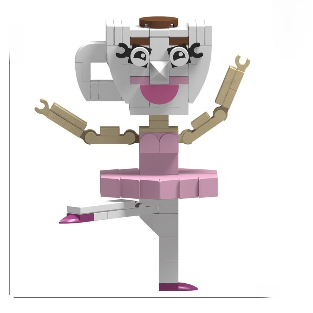 

Тун Тунг Тунгсахур Конструктор Мультяшные Сборные Игрушки для Детей Подарок Ballet Cup