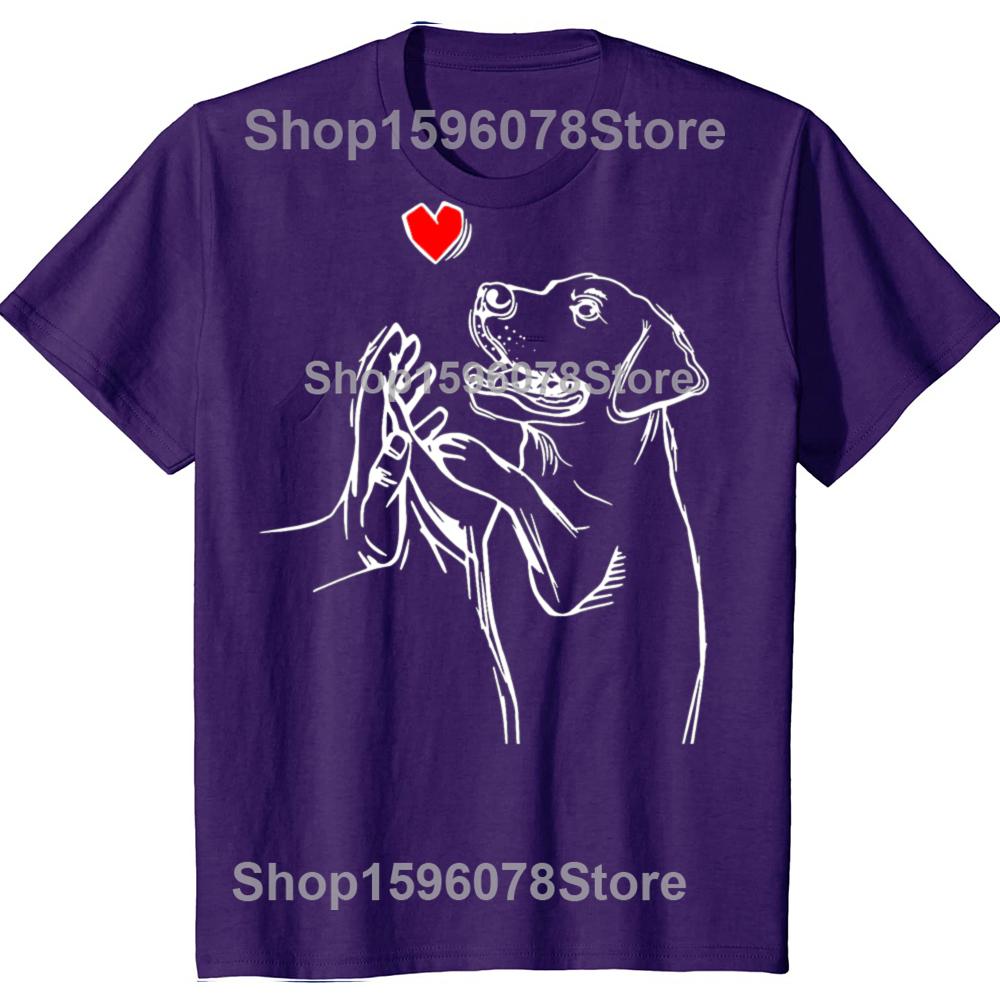 

Любовь к лабрадору-ретриверу Золотистый Черный Лабрадор Папа Мама Футболка Любитель Собак Уличная Одежда Футболка с Коротким Рукавом Питомец Животное Подарки на День Рождения Футболка Мужская 4XL