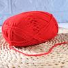 50G Milk Cotton Yarn Chunky Knitting Wool Soft Warm For Hats Scarves Sweaters Diy Crochet Spinning Weaving Needle Felting Cotton