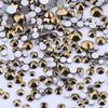 Rhinestones Multi Sizes Colorful Non Hotfix Rhinestone Flat Back Nail Rhinestones for DIY Crafts
