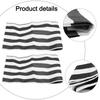 Camping Chair Fabric Beach Lounger Cloth Beach Activities 120x45 Cm Beach Lounger Replacement Cloth Black Compact And Portable