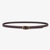 Simple Retro-Style Women's Slim Leather Belt - Fashion Accessory