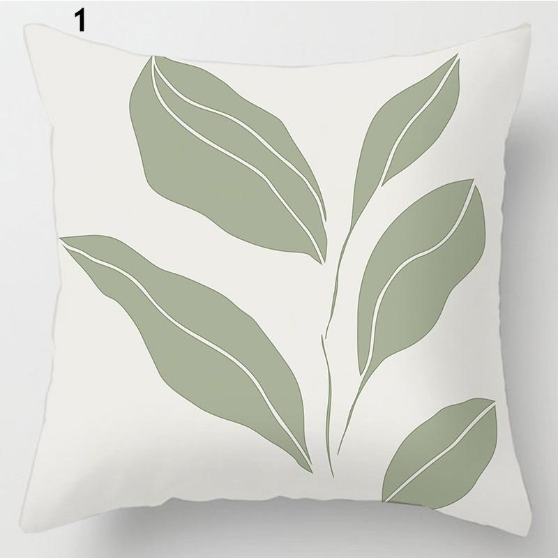 Чешский полосатый лист наволочка, декоративные наволочки на пояс, наволочка, квадратный домашний декор, наволочка 45x45 см, зеленый