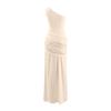 Women's Elegant Off Shoulder Long Formal Dress with Asymmetric Slit Bodycon Evening Gown