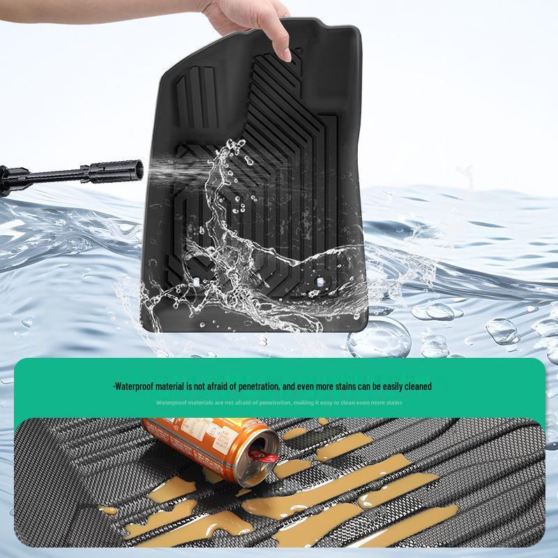 Compatible TPE Floor Mats for 25 Shangjie H5 Models - Vehicle-Specific, All-Weather Trunk Mats Included