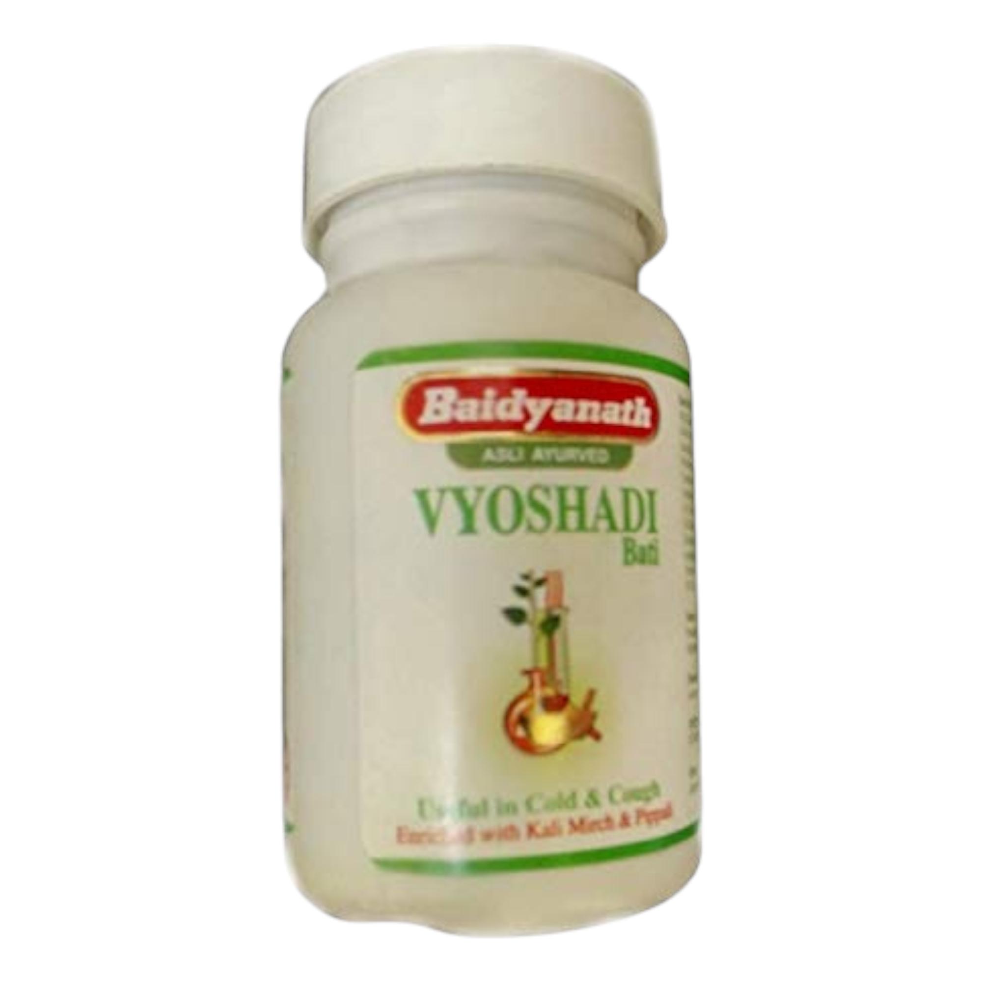 

Baidyanath Vyoshadi Bati 10 gm Ayurvedic Herbal Tablet For Respiratory Comfort And Wellness