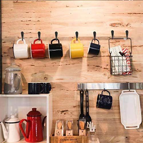 30/1set Haken aus Legierung mit Schrauben zur Wandmontage, Kleiderbügel für Mäntel, Handtücher, Taschen, Mützen, Haken für Küche und Bad, Aufbewahrungsregalhalter
