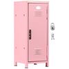 Mini Spind mit Schloss und Schlüssel Rostfreies Metall Kleiner Spind Praktischer Aufbewahrungsschrank für Zuhause Schreibtisch-Organizer