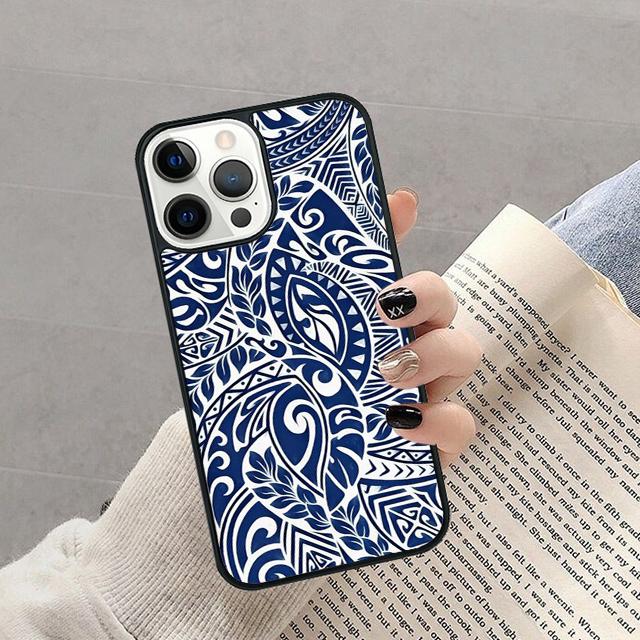 Polynesian Mix Phone Case For iPhone 17 Air 16 Pro Max 15 14 Plus 12 13 Soft Bumper Shell Cover Coque