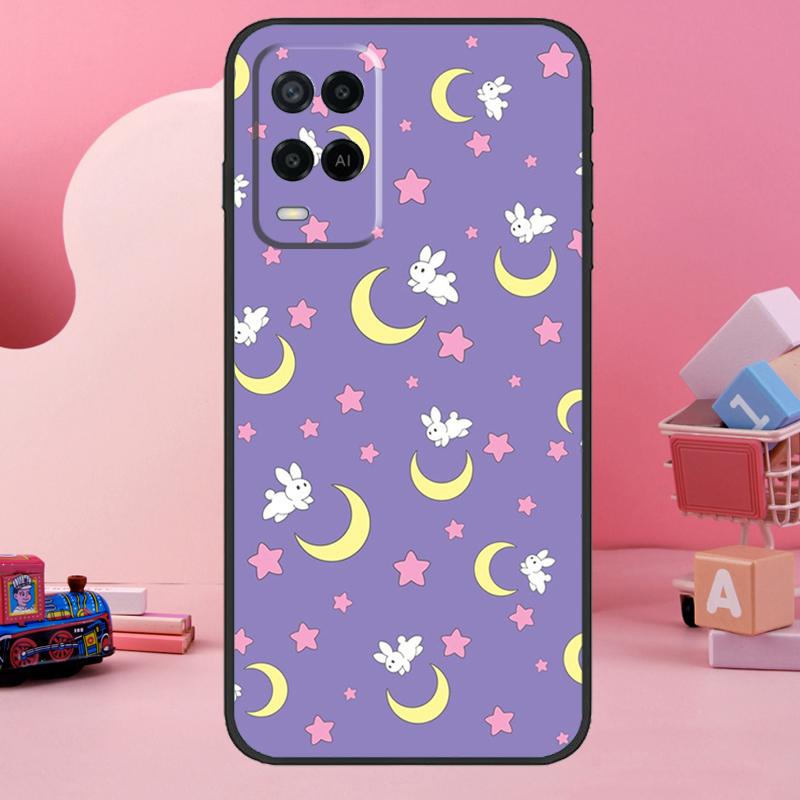 Rabbits Bunnies Case For OPPO A96 A76 A16 A54 A74 A54s A57s A53 A31 A5 A9 A52 A72 A15 A17 A57 A77 Fundas