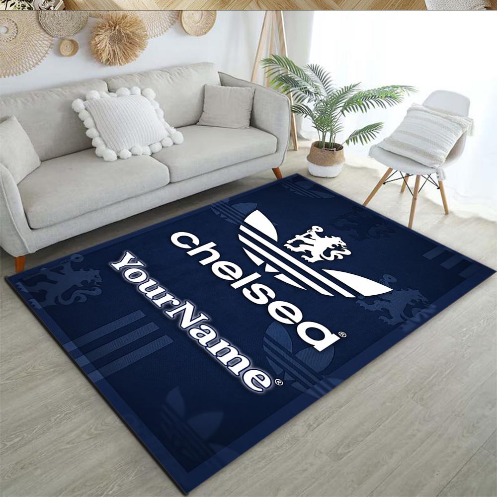 Chelsea Customize Your Name Carpet Perfect for Entryway Hallway Study Room Dining Room Anti-slip Rug Anime Office Decor Gift for Festivals