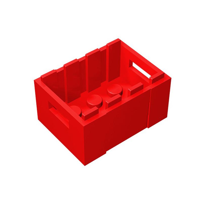 Non-Toxic 50G/12Pcs 30150 City Figure Container Accessories Building Blocks Crate Food Barrel Box Treasure Chest Bricks Toys Friends Parts