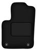 Dywanik kierowcy czarny dla: Fiat 500 Hybrid hatchback (2020-)